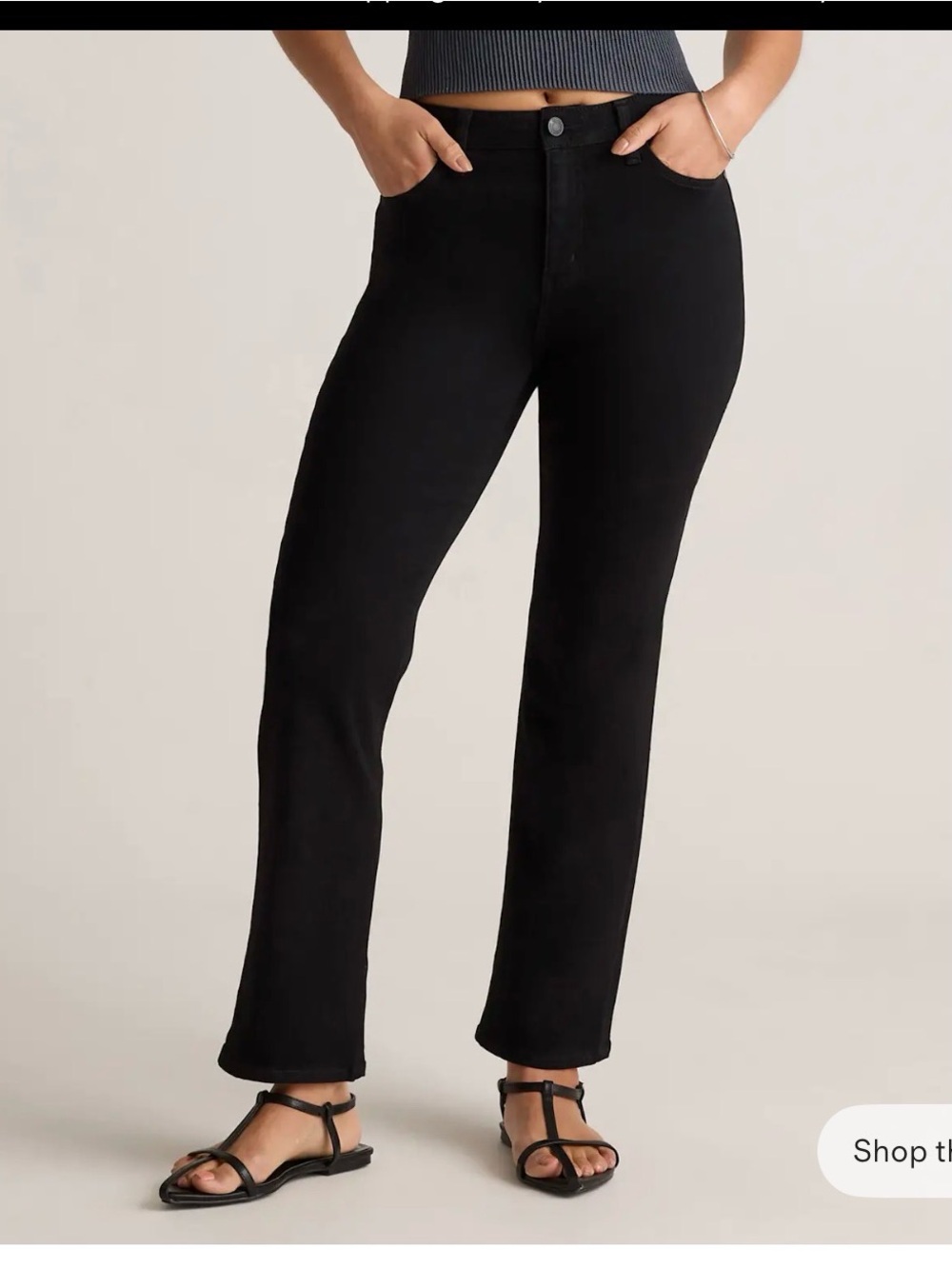 Bella Stretch Kick Flare Jean